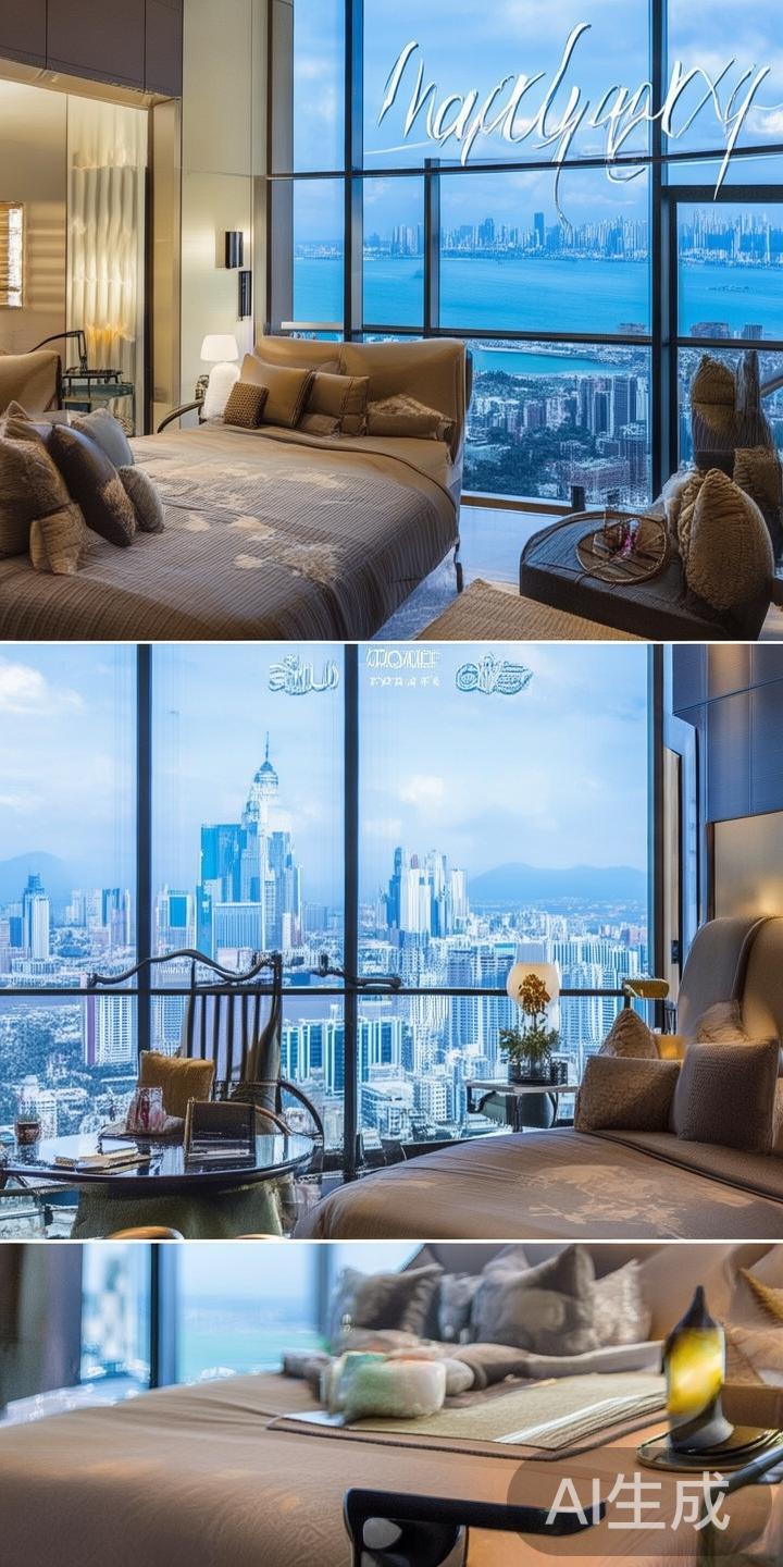 走进澳门金沙酒店，首先映入眼帘的是宽敞雅致的客房设